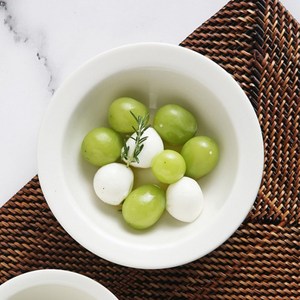 시라쿠스 뉴욕 찬기 반찬그릇 도자기찬기 원형찬기 디저트그릇, 15cm, 1개