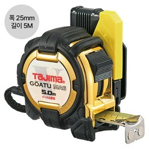 TAJIMA 줄자 안전 강압G 5m GASF-G3-GLM25-50BL, 1개