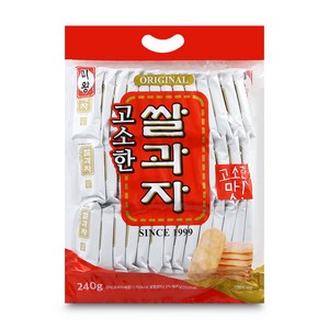 미왕 고소한 쌀과자 240g, 1개