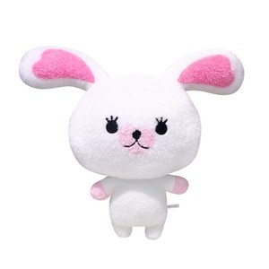 [공식정품] 모피와 친구들 인형 3종 택1 모피 모구 케리 / 애착 동물 선물 생일 아기 집들이 육아 토끼 개구리 두더지, 1개, 01. 모피 중형인형, 30cm