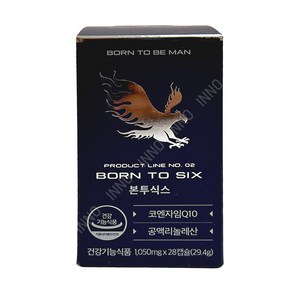 본투비맨 본투식스 1050mg x 28캡슐 1개입, 1개, 28정