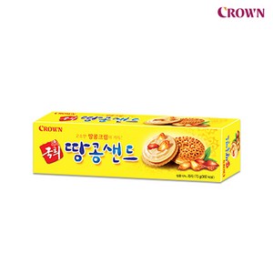 크라운 국희 땅콩샌드, 70g, 1개