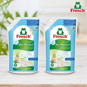 프로쉬 식기세척기 헹굼 보조용 린스 리필, 750ml, 2개