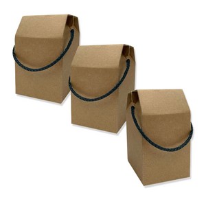 튼튼한 크라프트 끈상자 끈박스 답례품박스 답례스티커모음, 끈박스 잼 1호(10개)