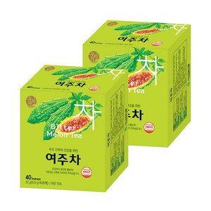 우리차 여주차, 0.8g, 40개입, 2개