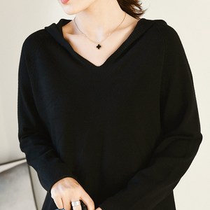 어제보다 예쁜 부드러운 비스코스 후드 니트