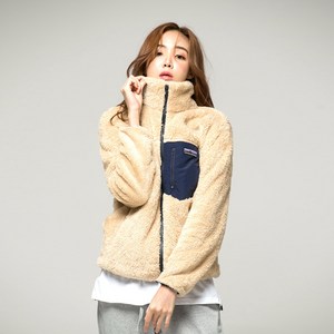 세븐퍼센트 남여공용 레트로 클래식 집업 빅사이즈 후리스