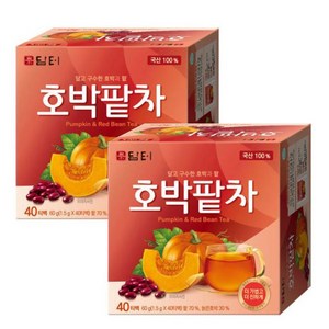 담터 호박팥차, 1.5g, 40개입, 2개