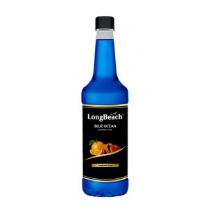롱비치 블루오션 시럽 740ml, 1개