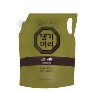 댕기머리 서린 샴푸 리필, 2L, 2개