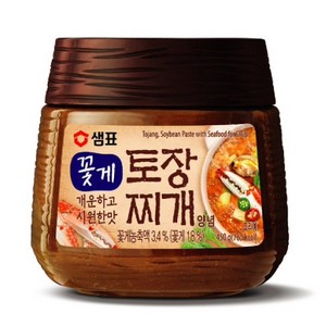 샘표 꽃게 토장 찌개양념, 450g, 1개