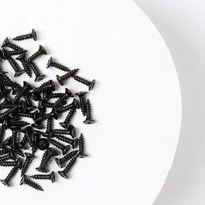 [셀프벨] 접시나사 나사못 소량판매, 5. 블랙 1.8 x 8mm / 약70개