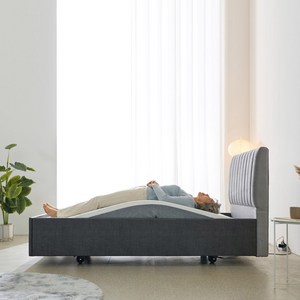 까사살로티 카네이션 건강침대 싱글(S) 모션베드, 헤드미포함, 20cm메모리폼, 가드2개(양쪽)