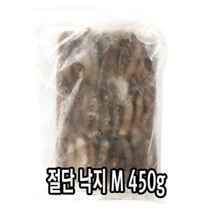 [다인] 절단낙지 중 M 450g - 손질 냉동낙지 볶음 탕, [2610-0]M 절단낙지450g, 1개