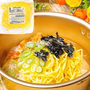 [풍림푸드] 얇은고명지단 700g (냉동) 달걀 지단채, 1개