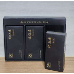 [고농축 산삼진액] 백진삼 삼기력 / 7일 이내 효과 없을시 100% 환불, 600ml, 10박스