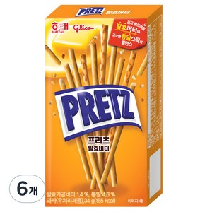 프리츠 발효버터, 34g, 6개