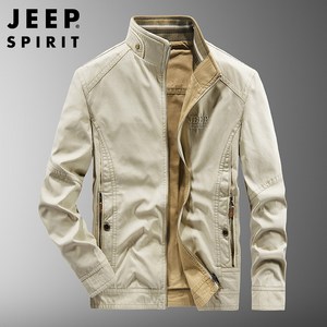 JEEP SPIRIT 남성 재킷 춘추 남성 양면 남성 칼라 재킷 재킷 0660-X+사은품 증정 양면자켓