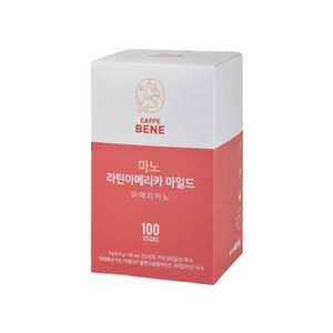 카페베네 마노 라틴아메리카 마일드, 0.9g, 100개입, 1개