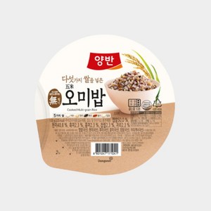 양반 오미밥, 130g, 48개