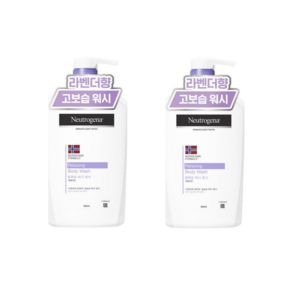 뉴트로지나 노르웨이젼 포물러 릴랙싱 바디워시 라벤더향, 950ml, 2개