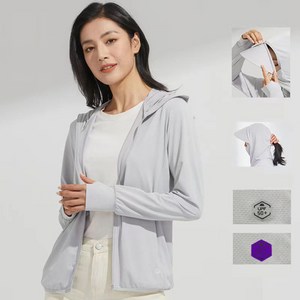 DSYJ [자외선 차단] 여성 여름 바람막이 자켓