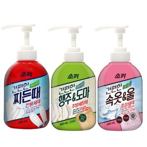 소키 간편한 찌든때1개 ******1개 행주도마1개 3개, 1세트, 1.5L