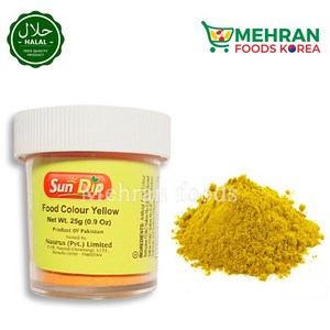 SUNDIP Food Colou Yellow (S) 25g, 1개