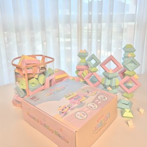 벨베이비 다이아몬드 블럭 수학 교구 60pcs, 1세트(60조각), 1개