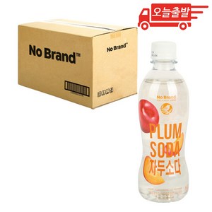 오늘출발 노브랜드 자두 소다 350ml 20개