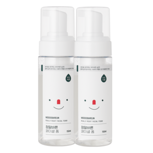 모두바른 버블 폼클렌징, 2개, 150ml