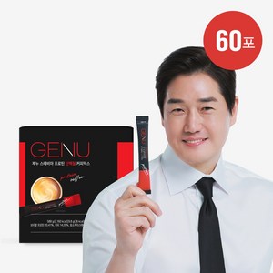 제누 스테비아 프로틴 식물성 단백질 커피믹스 60포, 9.8g, 60개입, 1개