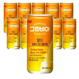 그린비아 알디 200ml x 10캔/비투석 신장질환자용, 10개