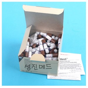 (3M) 스팀 멸균용 BI 인디케이터 1262 - Steam Attest (100ea / 24시간), 1개