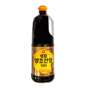 샘표 양조간장 501, 1.7L, 2개