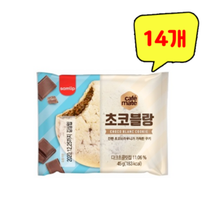 삼립 초코블랑, 48g, 14개