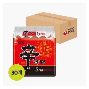 신라면 120g, 30개