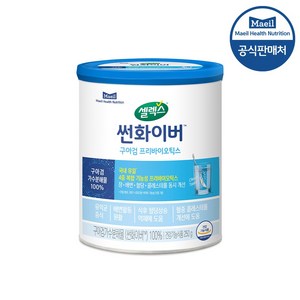 셀렉스 썬화이버 구아검 프리바이오틱스 유산균, 250g, 2개