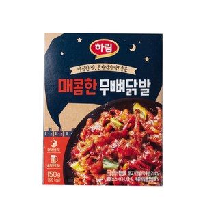 하림 매콤한 무뼈 닭발 150g, 5개