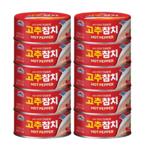 사조해표 안심따개 고추참치 (85g), 85g, 24개