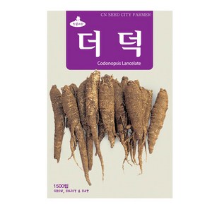 청농 더덕 씨앗 1500립 더덕씨 종자 키우기, 1개