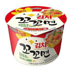 팔도 김치 꼬꼬면 왕컵 105g, 8개