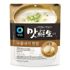 맛선생 사골 국물내기 한알 40p, 140g, 1개