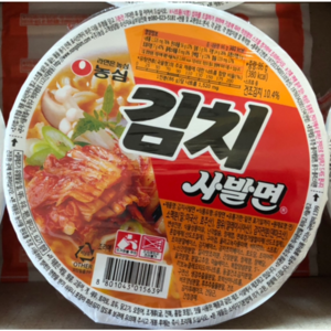 농심 김치사발면 86g, 22개