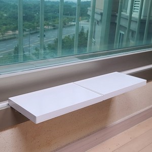 에어젠 다용도 폭조절 선반 1+1 창틀 선반, 2개