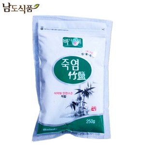 생활죽염 250g 식염및양치용 천일염 죽염 미용염 소금 미용소금, 1개