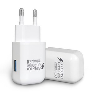 비블럭 USB 18W 고속충전기, USB 18W 고속충전기(화이트), 1개