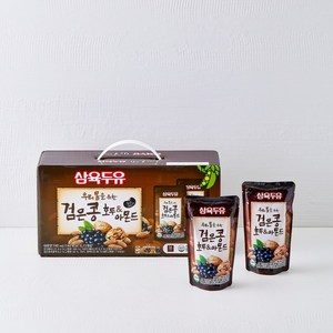 삼육두유 검은콩 호두 앤 아몬드 파우치 190ml, 45개