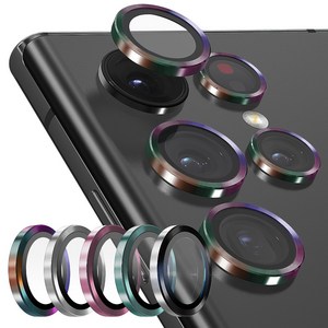 고부기 갤럭시 카메라 메탈링 렌즈 강화유리 보호필름 2매