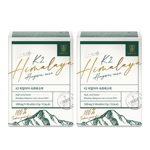 K2 히말라야 숙취해소제, 30정, 2개